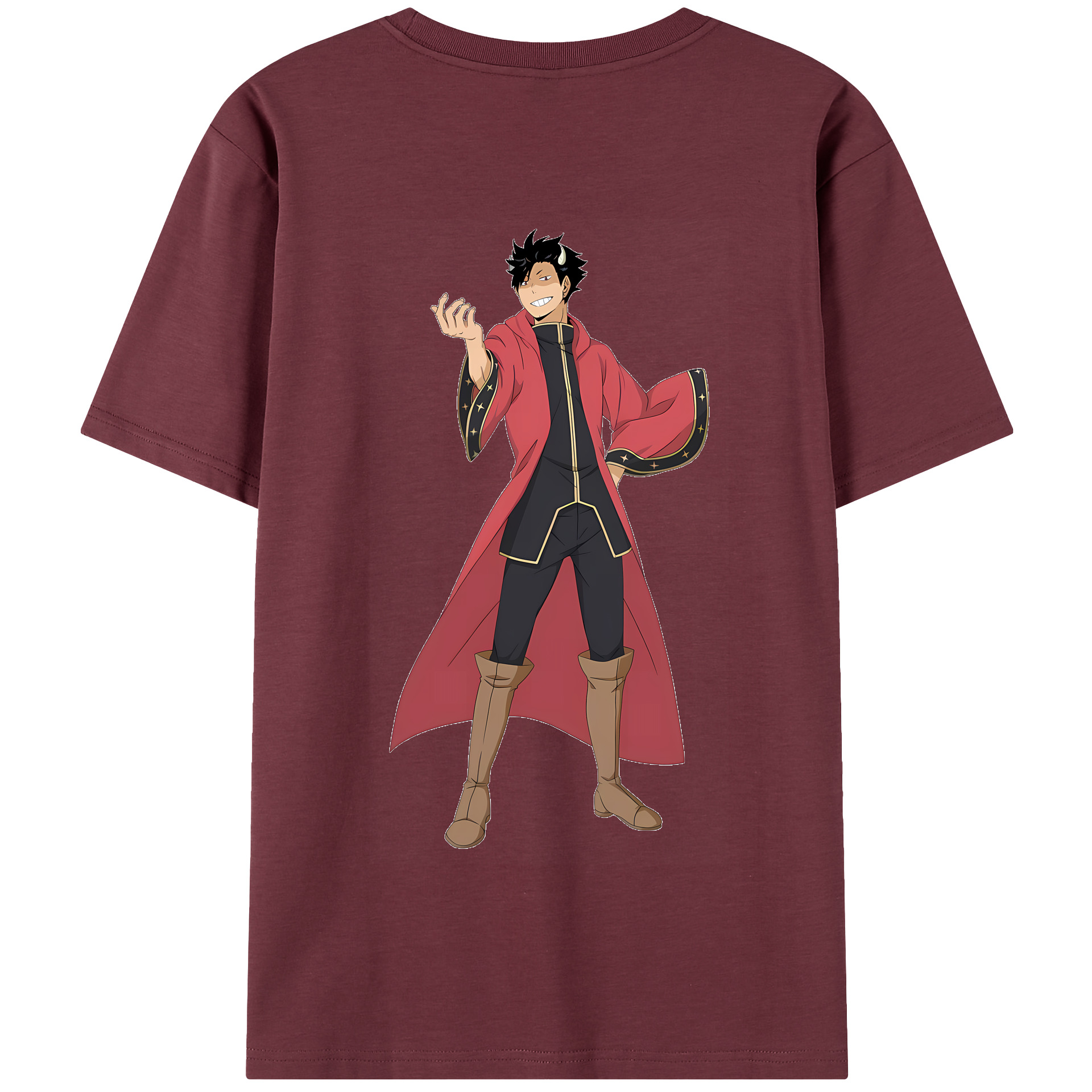 （画像用） ハイキュー!! Haikyu!! 綿100％半袖Tシャツ（背面プリント）